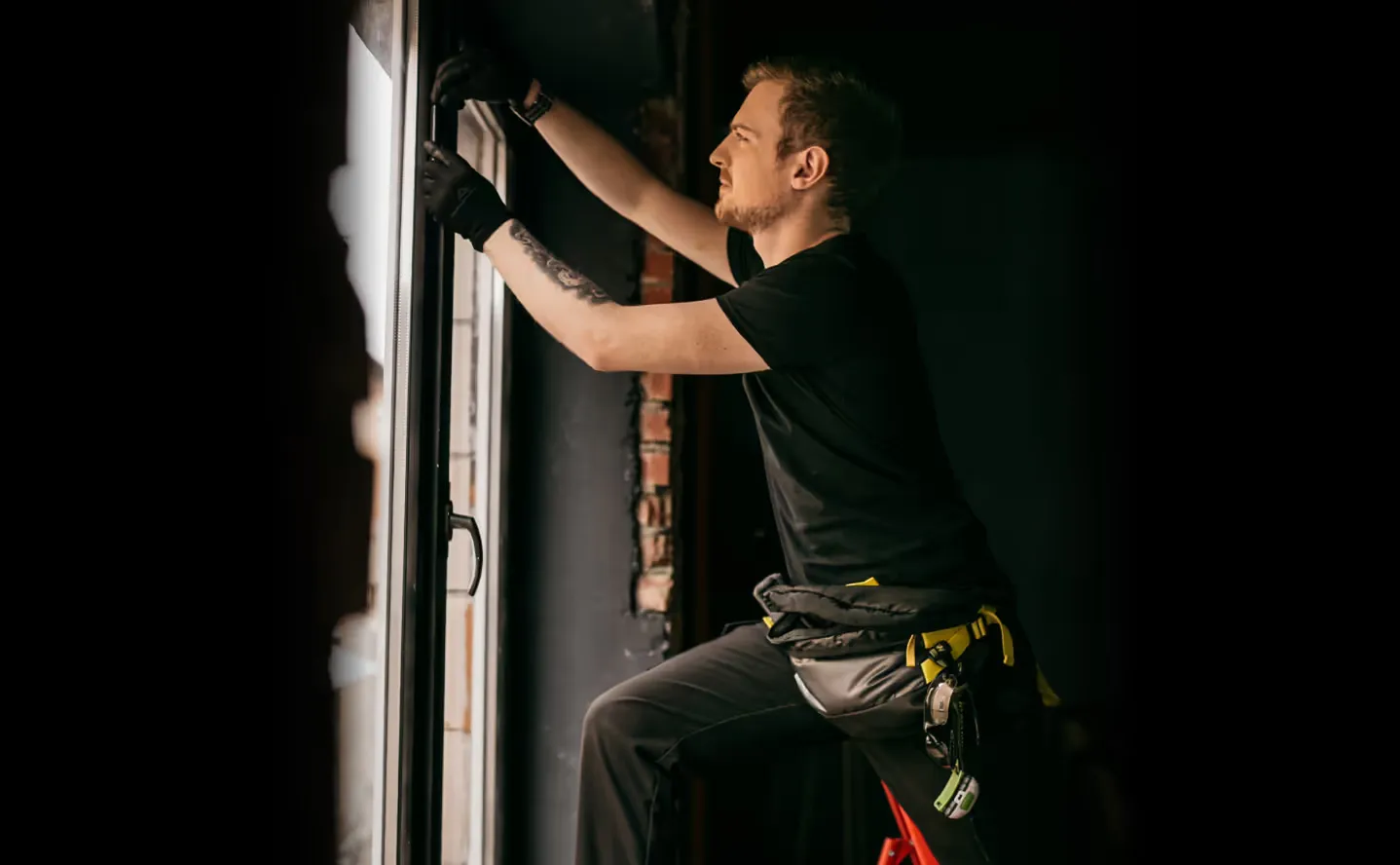 Cámaras instaladas en edificio